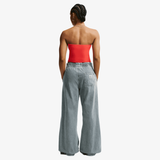 womens nike sportswear tube top (light crimson/sail)