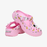 womens crocs x peanuts mary jane clog (pink)