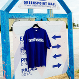 preorder mens premiumgoods. northside s/s tee (royal blue/white)
