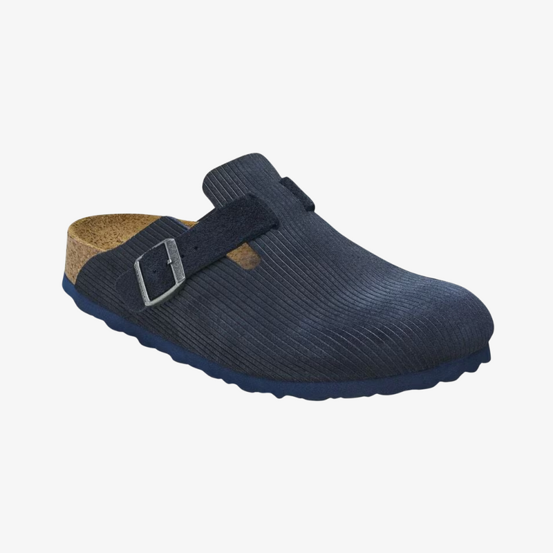 mens birkenstock boston bs (corduroy/midnight)