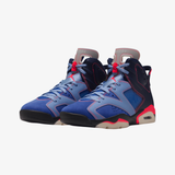 mens jordan 6 retro sp (midnight navy/infrared 23)