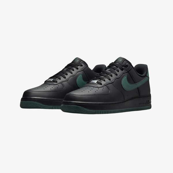 mens nike air force 1 low (black/vintage green)