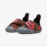 toddler nike swoosh 1 (black/hot lava persian violet)