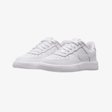 preschool nike force 1 low (white/white)