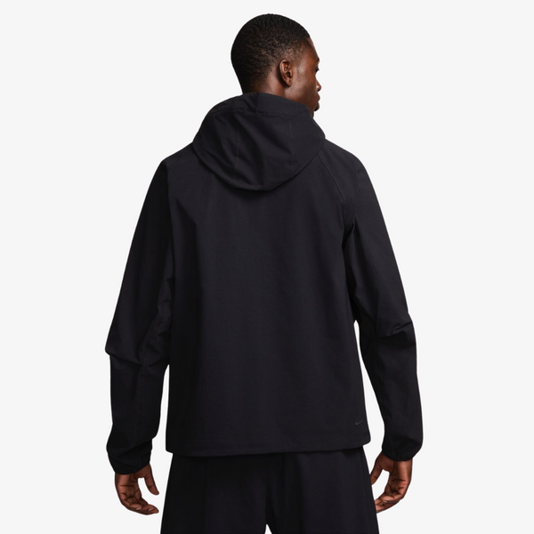 mens nike tech woven jacket (black)