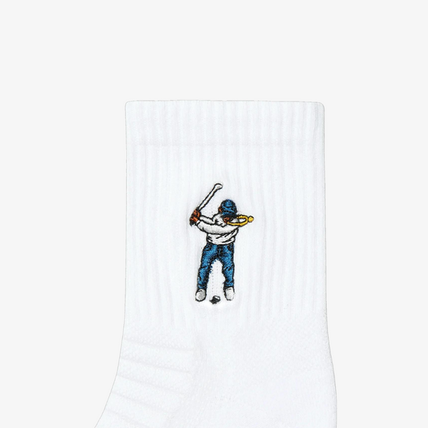 eastside golf ankle socks (white)