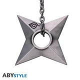 naruto shippuden shuriken 3d metal keychain