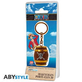 one piece keychain 3d barrel
