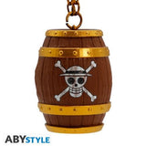 one piece keychain 3d barrel