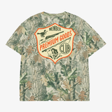 mens premiumgoods. hunting club member s/s tee (vintage wood camo)