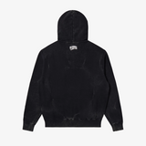 mens billionaire boys club zip helmet hoodie (black)