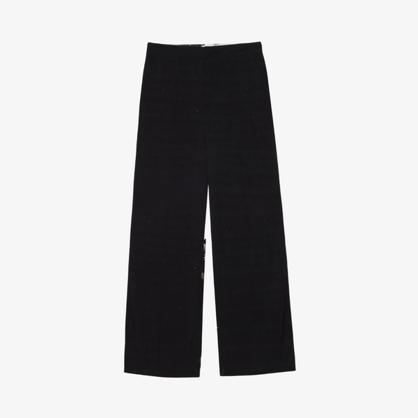 womens melody ehsani as above so below lounge pant (black)