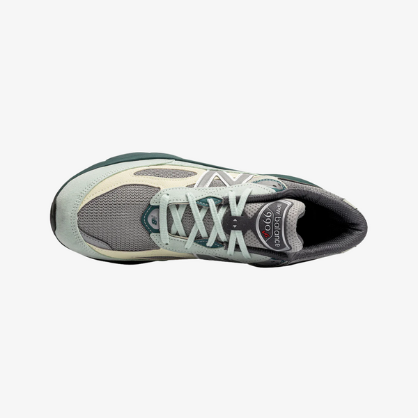 mens new balance 990v6 (community mint/grey)