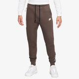 mens nike sportswear tech fleece pant (brown)