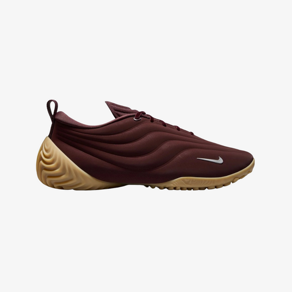 womens nike astra ultra (burgundy crush/metallic silver)