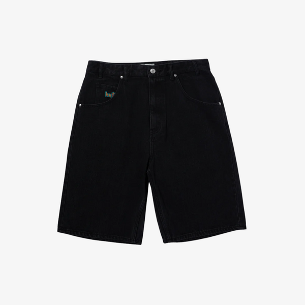 mens huf cromer short (washed black)