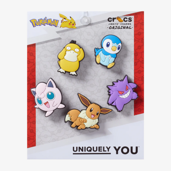 crocs  jibbitz (pokemon assorted 5 pack)