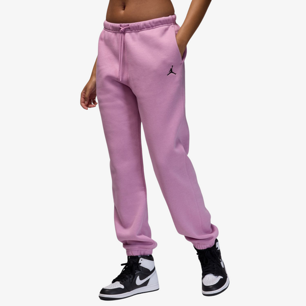 womens jordan brooklyn fleece sweatpants (orchid)