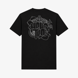 mens premiumgoods. houston collage s/s tee (black)
