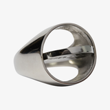 huf good luck flip ring (silver)