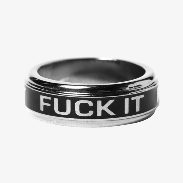 huf mono ring (silver)