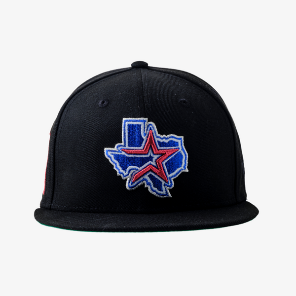 new era x premiumgoods. houston astros 59fifty fitted (black txfitteds)