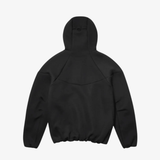mens nike tech x lil yachty full-zip jacket (black/black)