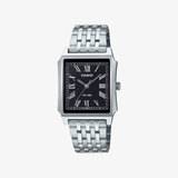 casio vintage mtp-b190d watch (silver)