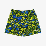 mens premiumgoods. bluebonnet camo mesh shorts (green)