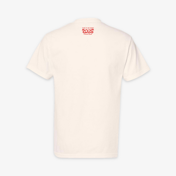 mens premiumgoods. houston. LNY s/s tee (cream)