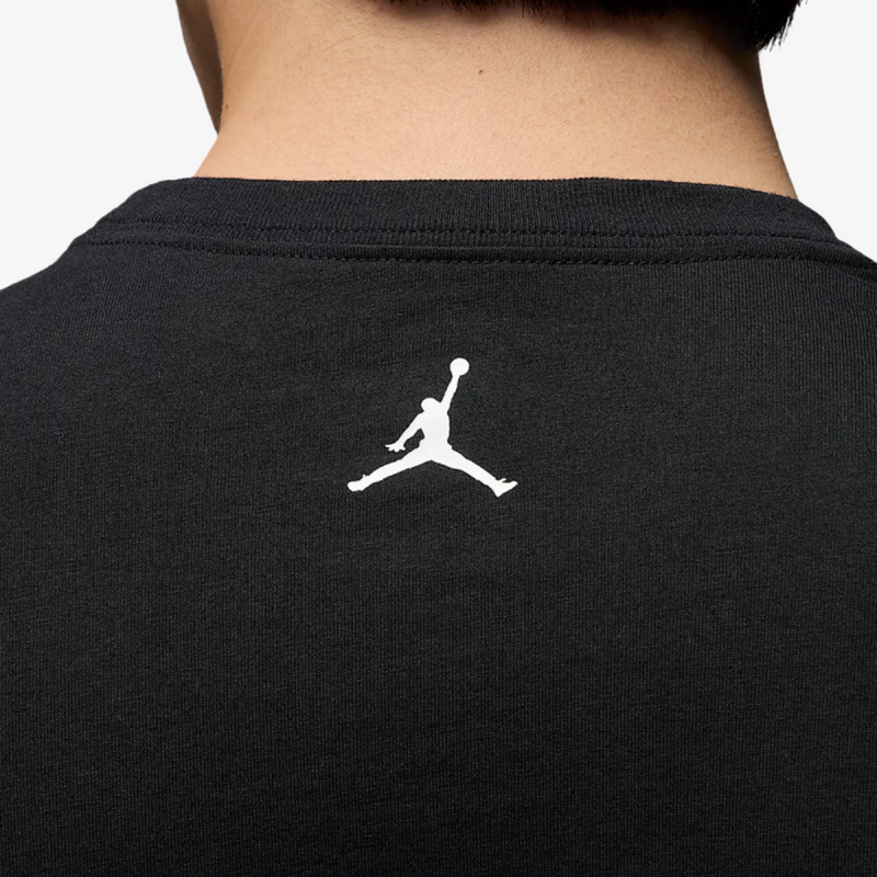 mens jordan s/s photo tee (black)