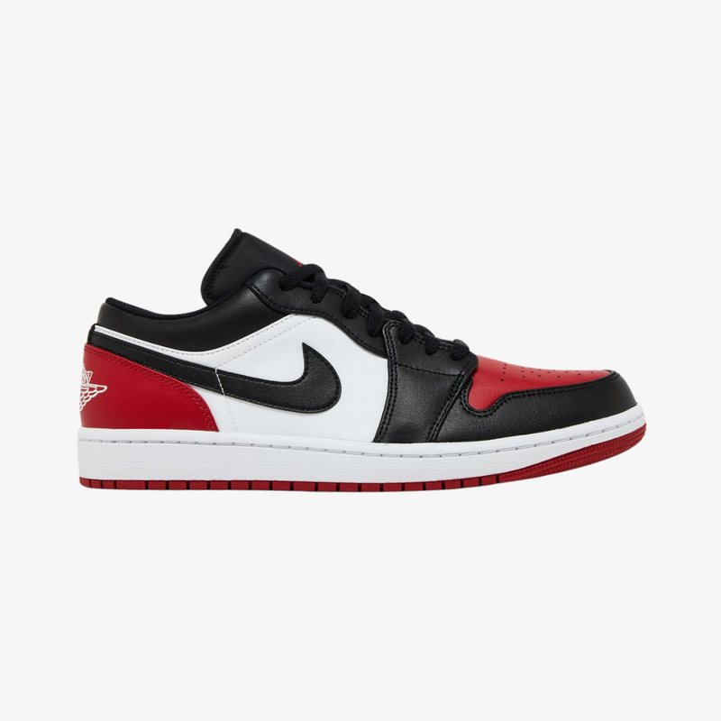 gradeschool jordan 1 low (bred toe)