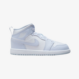 preschool jordan 1 mid (cobalt bliss/white)