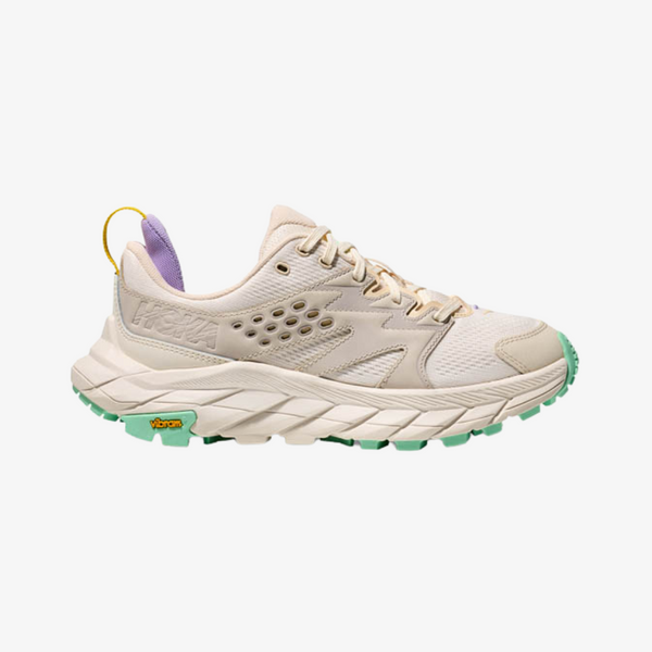 womens hoka anacapa breeze low (tan/multicolor)