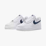 mens nike air force 1 '07 lv8 (white/midnight navy)