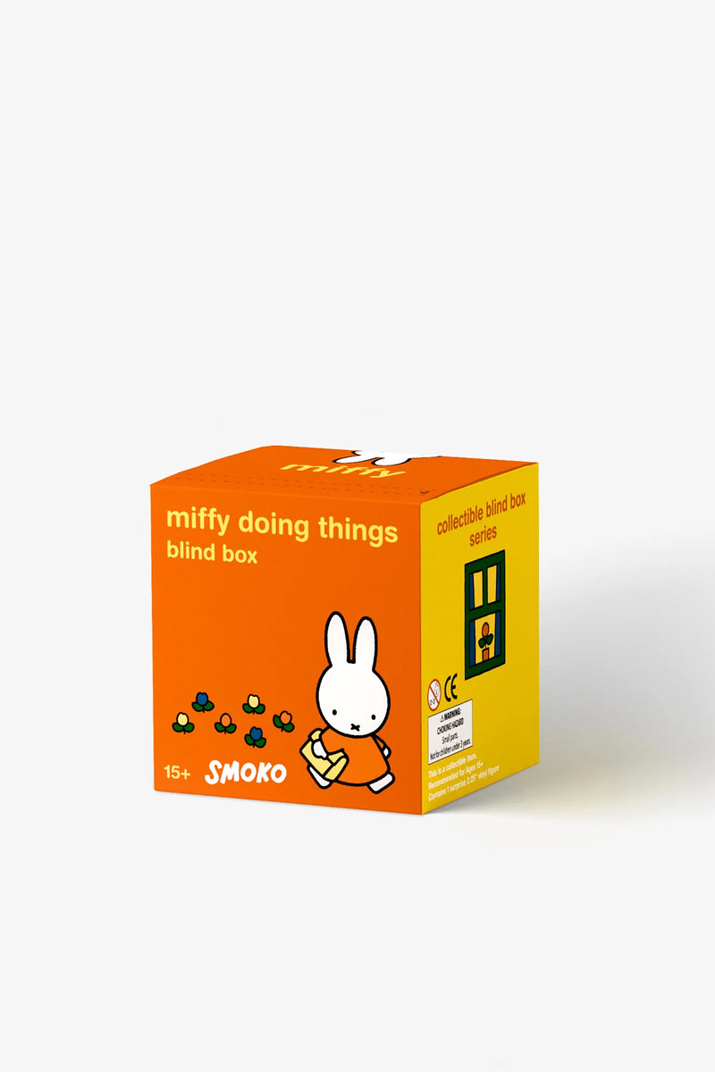 smoko miffy doing things blind box figure