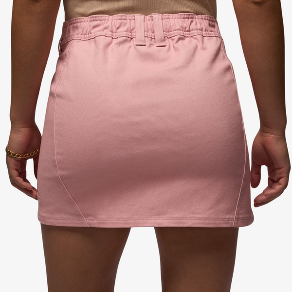womens jordan utility skirt (pink glaze)