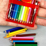 asst mini pencils in pouch display
