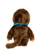 monchhichi boy with blue bib