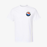 mens ridin' dirty don't save em s/s tee (white)