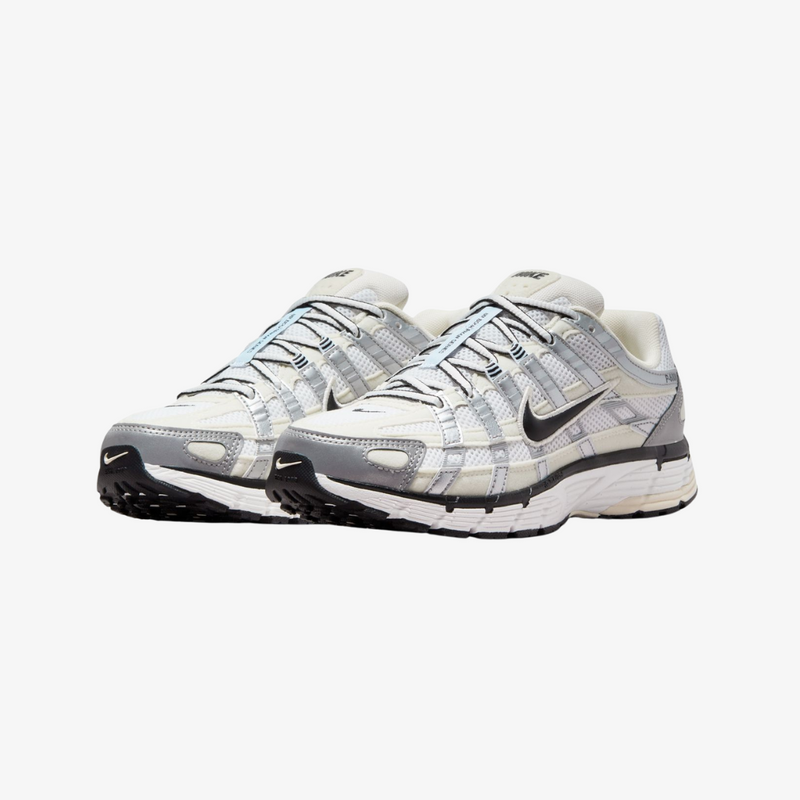 womens nike p-6000 (coconut milk/black)