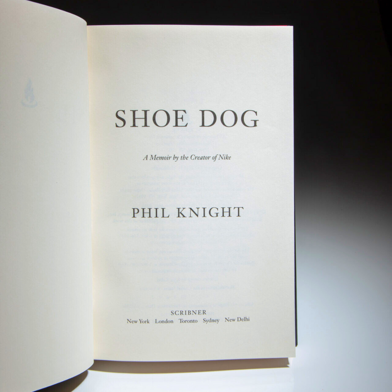shoe dog: a memoir by the creator of nike book