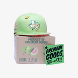 premiumgoods. x new era 59fifty fitted 'tropical fruit' (guava)