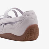 womens puma speedcat ballet sd wns (lavender/pop-green)