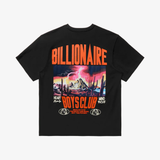mens billionaire boys club thunder knit s/s tee (black)