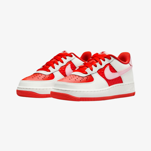 gradeschool nike air force 1 low (valentines day)