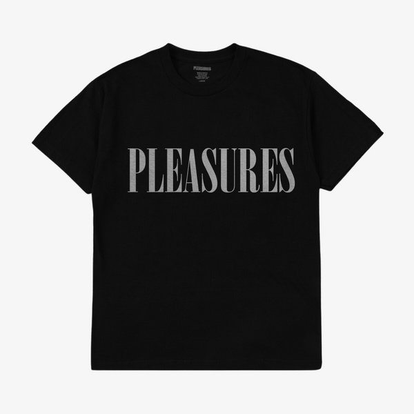 mens pleasures onyx 24 s/s tee (black)