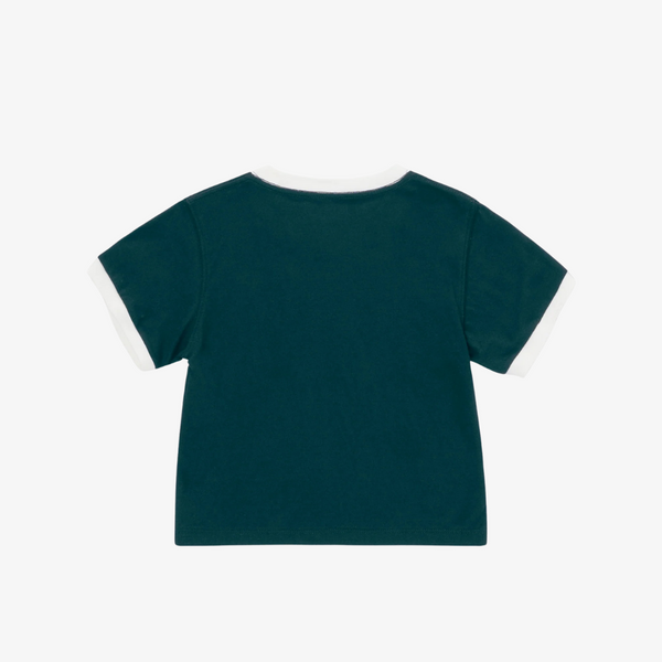 womens honor the gift rollerway s/s tee (green)