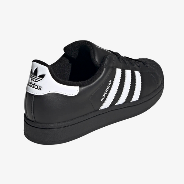 womens adidas superstar 2 (black/white)