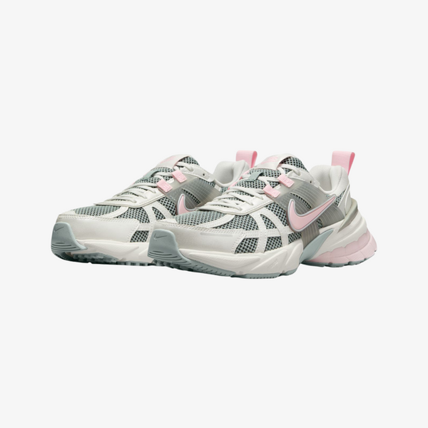 womens nike v2k run (light pumice/pink foam)